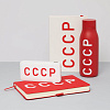 Ежедневник "СССР" (кожзаменитель красный, a5 с рельефным изображением) 