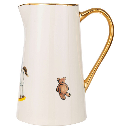 Кувшин "Детская комната" (керамика, белый) 