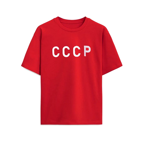 Футболка "СССР" красная 