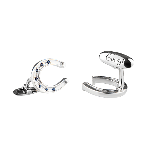 Запонки "Подкова" 