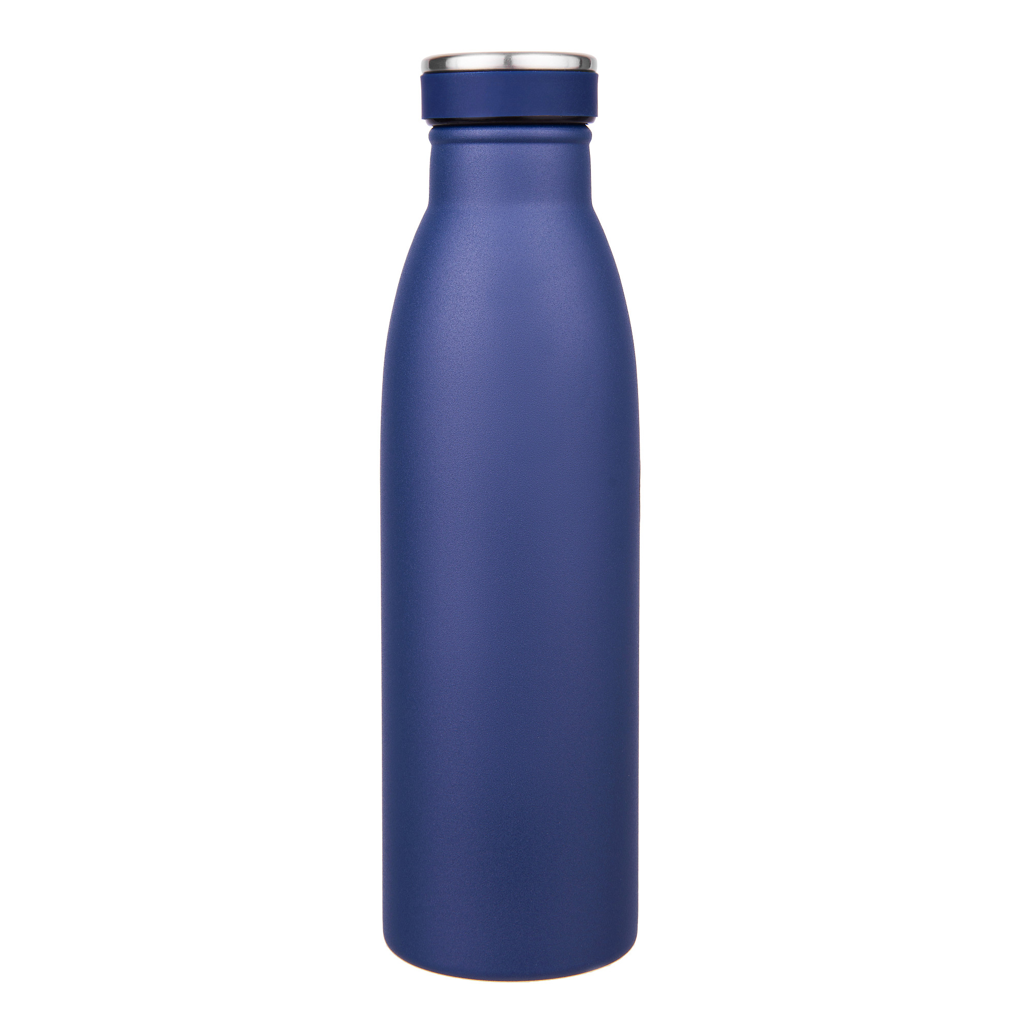 Термобутылка "Отличник" (синяя с рельефным изображением)