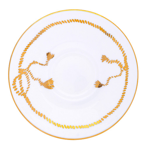 Кофейная пара "Пшеница"  (фарфор белый) 