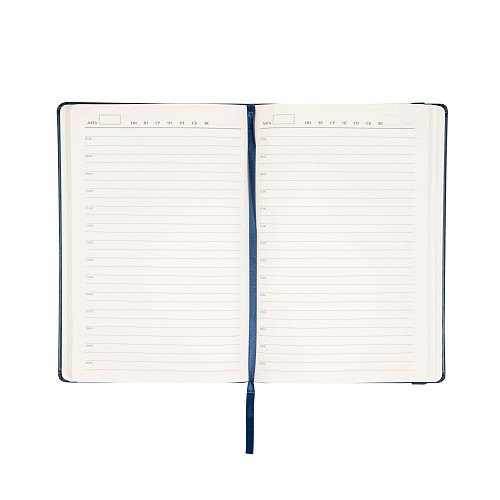 Ежедневник "Небеса" (арт. 00340.030 синий с рельефным изображением) 