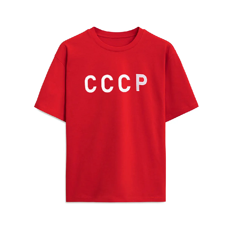 Футболка "СССР" красная