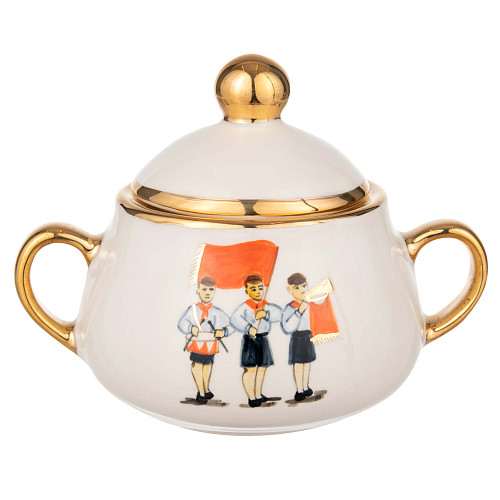 Сахарница "Парк культуры"  (керамика белая) 