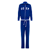 Костюм олимпийка/брюки "СССР" (хлопок 70% полиэстер 30% синий L) 