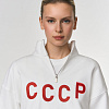 Олимпийка "СССР" (хлопок 100%, белый M/L) 