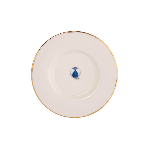 Блюдце "Детская комната" (керамика белый) 