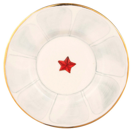 Чайная пара "Спорт и здоровье" (керамика белый) 