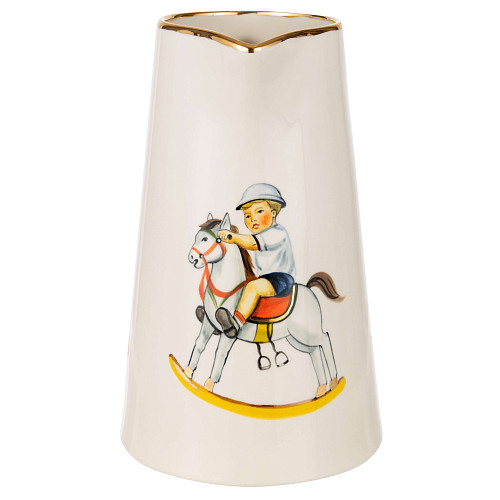 Кувшин "Детская комната" (керамика, белый) 