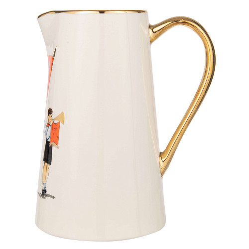 Кувшин "Парк культуры"  (керамика белый большой) 