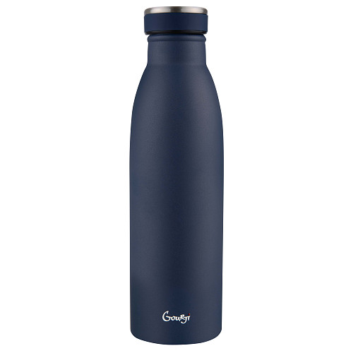 Термобутылка "Башни Кремля" (TM.211033.030.SB) (сталь синий с рельефным изображением) 