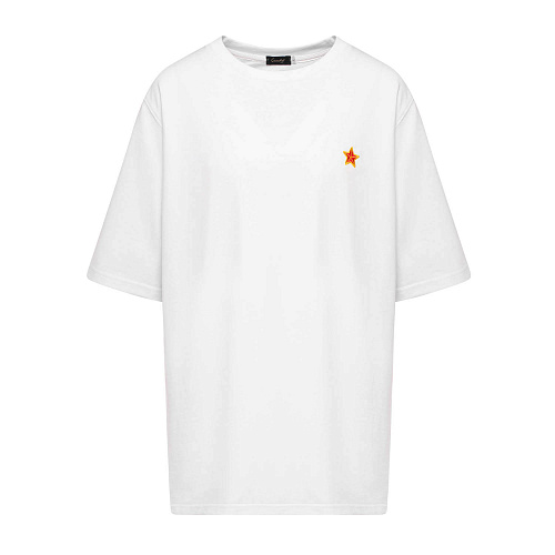 Футболка "Звезда" (хлопок 100% белый XL/2XL) 