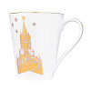 Чайная кружка "Башни Кремля"  (фарфор белый звезды) 