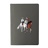 Ежедневник "Всадники" (кожзаменитель, серый a5) 